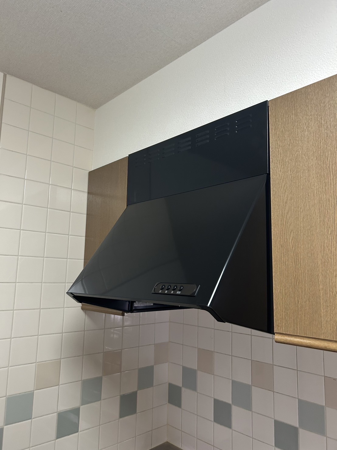 レンジフード入替